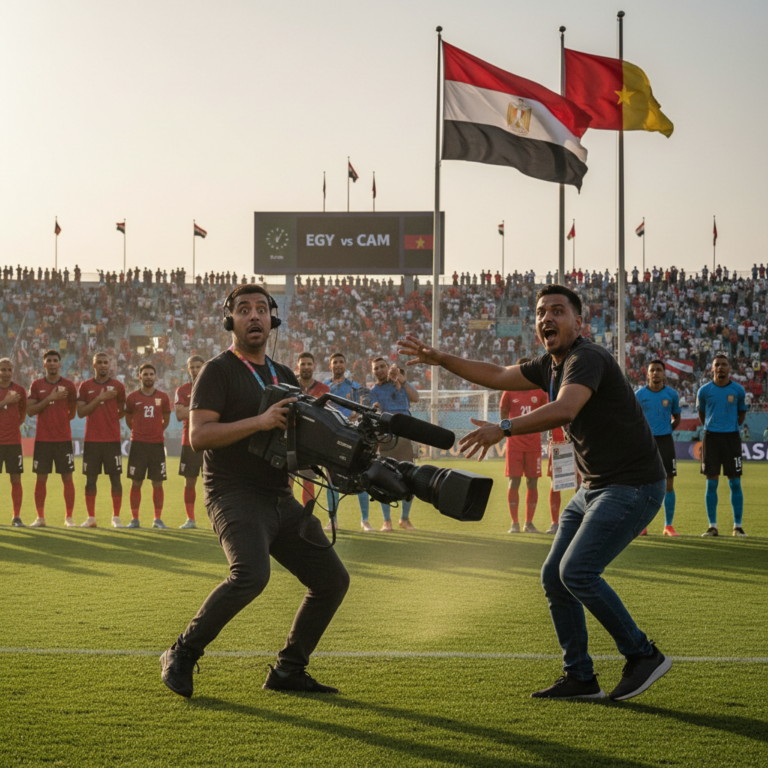 Piala Afrika 2025: Momen Kameramen Blunder saat Lagu Mesir Diputar